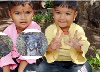 अंढेरा पोलीस स्टेशनच्या हद्दीत दोन सख्या जुळ्या बहिणीची गळा चिरून हत्या! नवरा बायकोच्या भांडणात निष्पाप मुलींचा बळी .