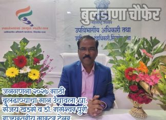 जनगणना २०२७ साठी बुलढाण्याचा मान उंचावला; प्रा. संजय खडसे व डॉ. रामेश्वर पुरी राज्यस्तरीय मास्टर ट्रेनर.